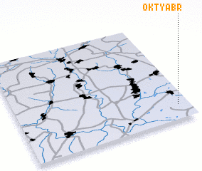 3d view of Oktyabr\