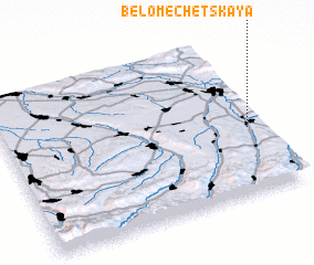 3d view of Belomechetskaya