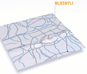 3d view of Al Uşayli‘