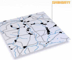 3d view of Svobodnyy