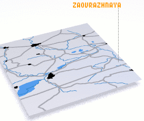 3d view of Zaovrazhnaya