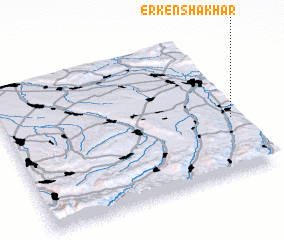 3d view of Erken-Shakhar
