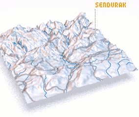 3d view of Şendurak