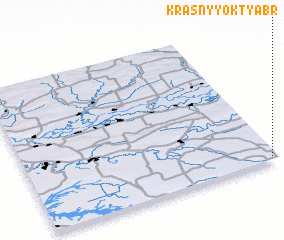3d view of Krasnyy Oktyabr\