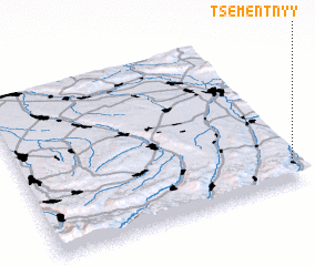 3d view of Tsementnyy