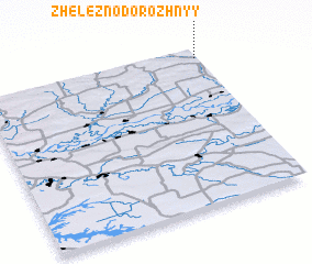 3d view of Zheleznodorozhnyy