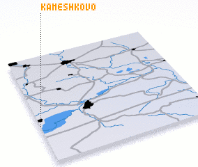 3d view of Kameshkovo