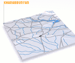 3d view of Kharāb Bunyān