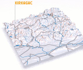 3d view of Kırkağaç