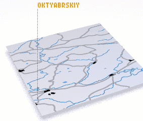 3d view of Oktyabr\