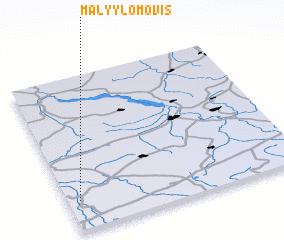 3d view of Malyy Lomovis