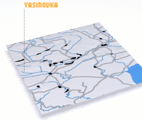 3d view of Yasinovka