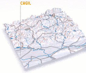 3d view of Çağıl