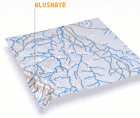 3d view of Al ‘Ushayr