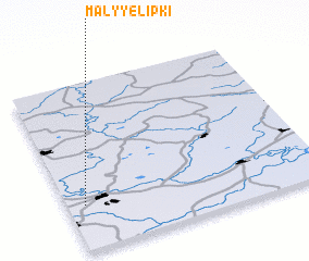 3d view of Malyye Lipki