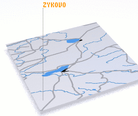 3d view of Zykovo
