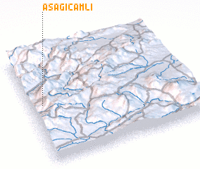 3d view of Aşağıçamlı