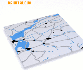 3d view of Bakhtalovo