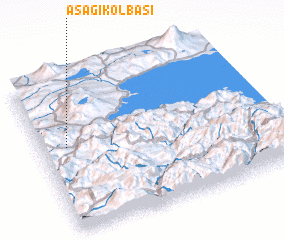 3d view of Aşağıkolbaşı