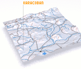 3d view of Karaçoban