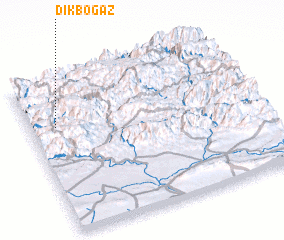 3d view of Dikboğaz