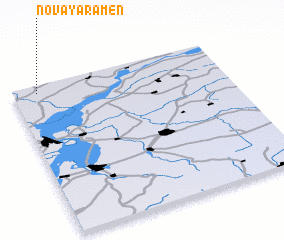 3d view of Novaya Ramen\