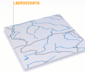 3d view of Lavrovskaya