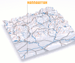 3d view of Ḩannāwīyah