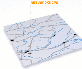 3d view of Oktyabr\