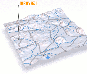 3d view of Karayazı