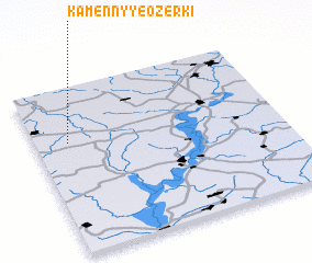 3d view of Kamennyye Ozerki