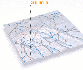 3d view of Ālī Luchʼo