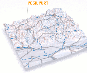 3d view of Yeşilyurt