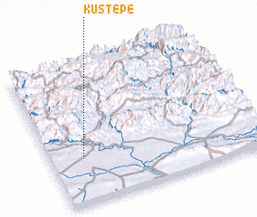 3d view of Kuştepe