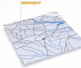 3d view of Umm Kuhayf