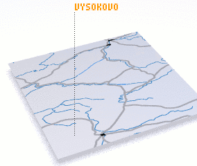 3d view of Vysokovo