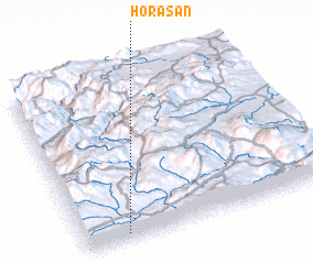 3d view of Horasan