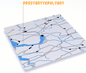 3d view of Prosyanyye Polyany