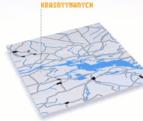 3d view of Krasnyy Manych