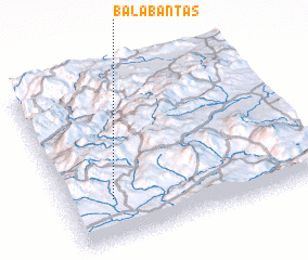 3d view of Balabantaş