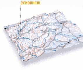 3d view of Zemo Khevi