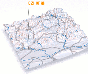 3d view of Özkonak