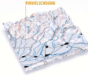 3d view of Pirveli Chogha