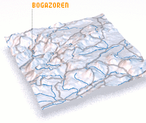 3d view of Boğazören