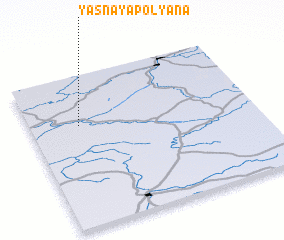 3d view of Yasnaya Polyana