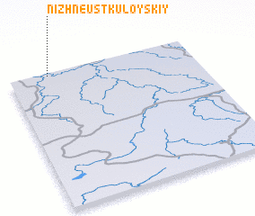 3d view of Nizhne-Ust\