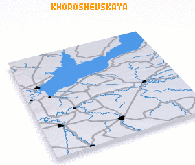 3d view of Khoroshëvskaya