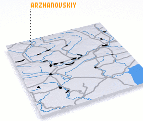 3d view of Arzhanovskiy