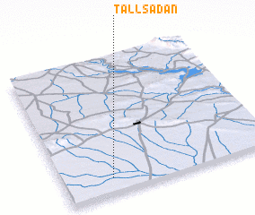 3d view of Tall Sa‘dān