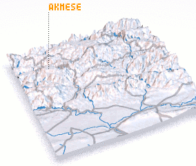 3d view of Akmeşe